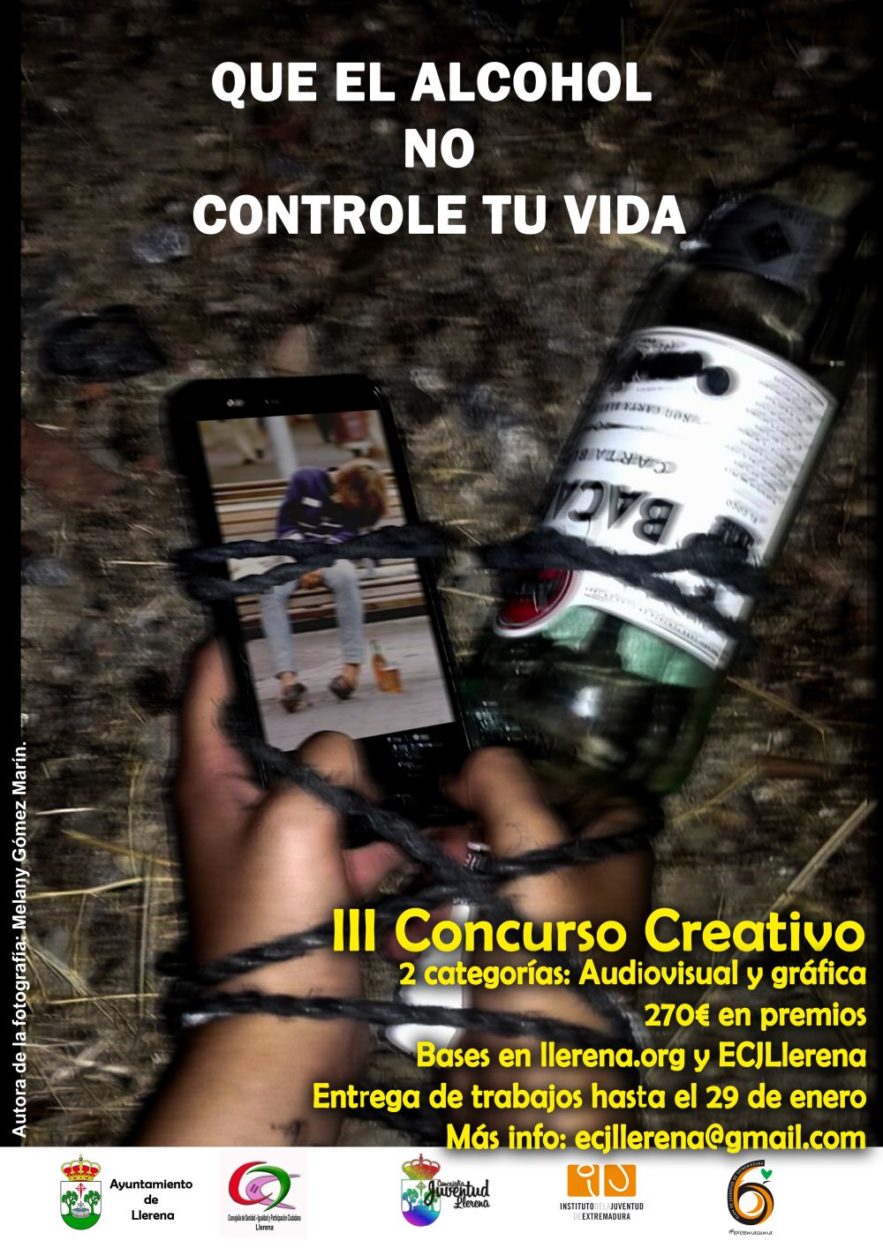 cartel concurso alcohol 2018