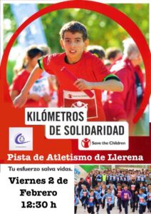 cartel kilometros de solidaridad
