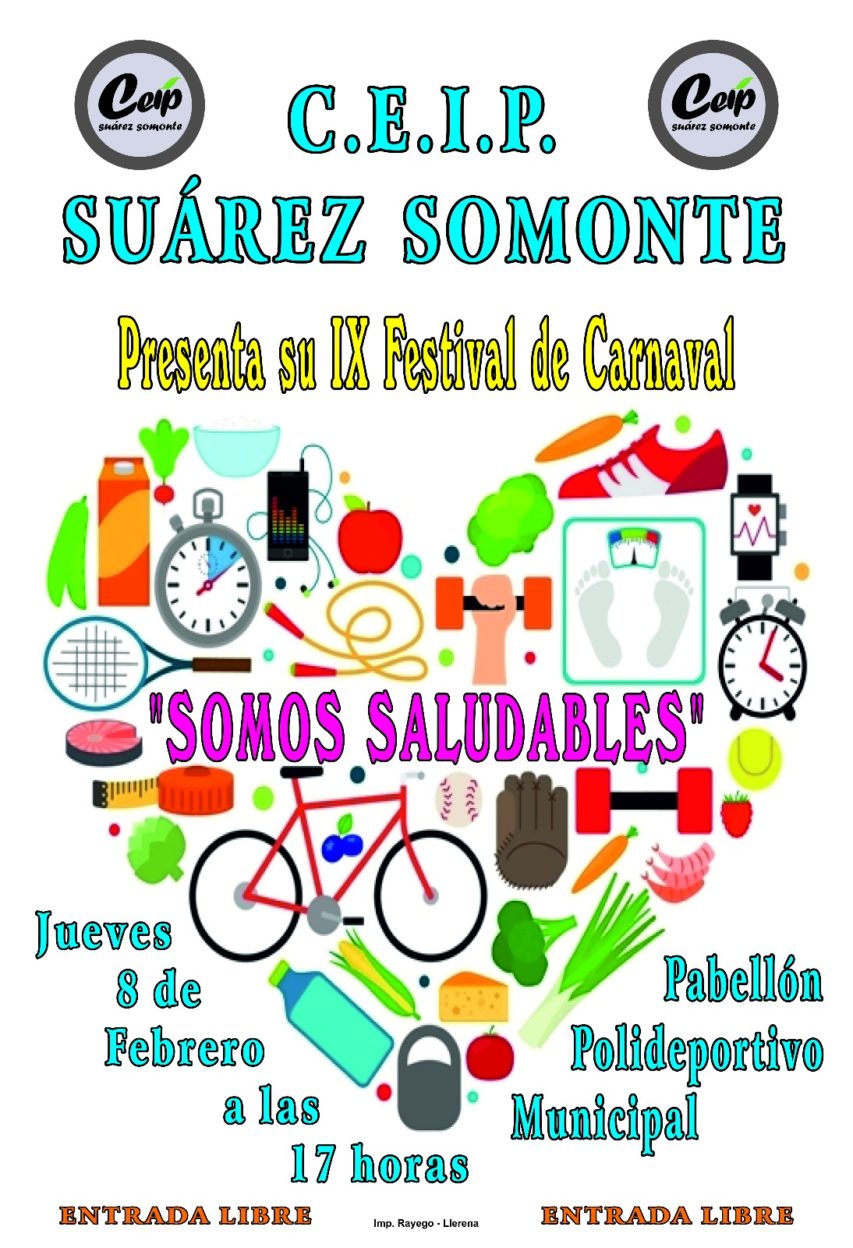 cartel carnaval 2018 suarez somonte