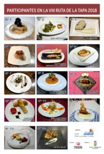 Tapas de la VIII Ruta de la Tapa Mudéjar en Llerena