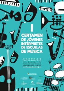 Cartel Certamen de Jóvenes Intérpretes Almendralejo