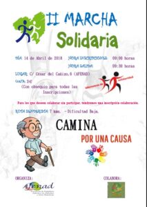 II Marcha solidaria AFENAD