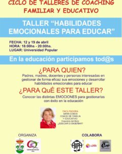 Taller Sara Cobos en Llerena