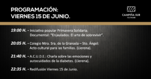 programación 15 de junio campiña sur tv
