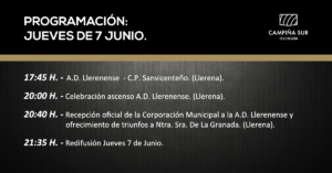 programación 7 de junio campiña sur TV
