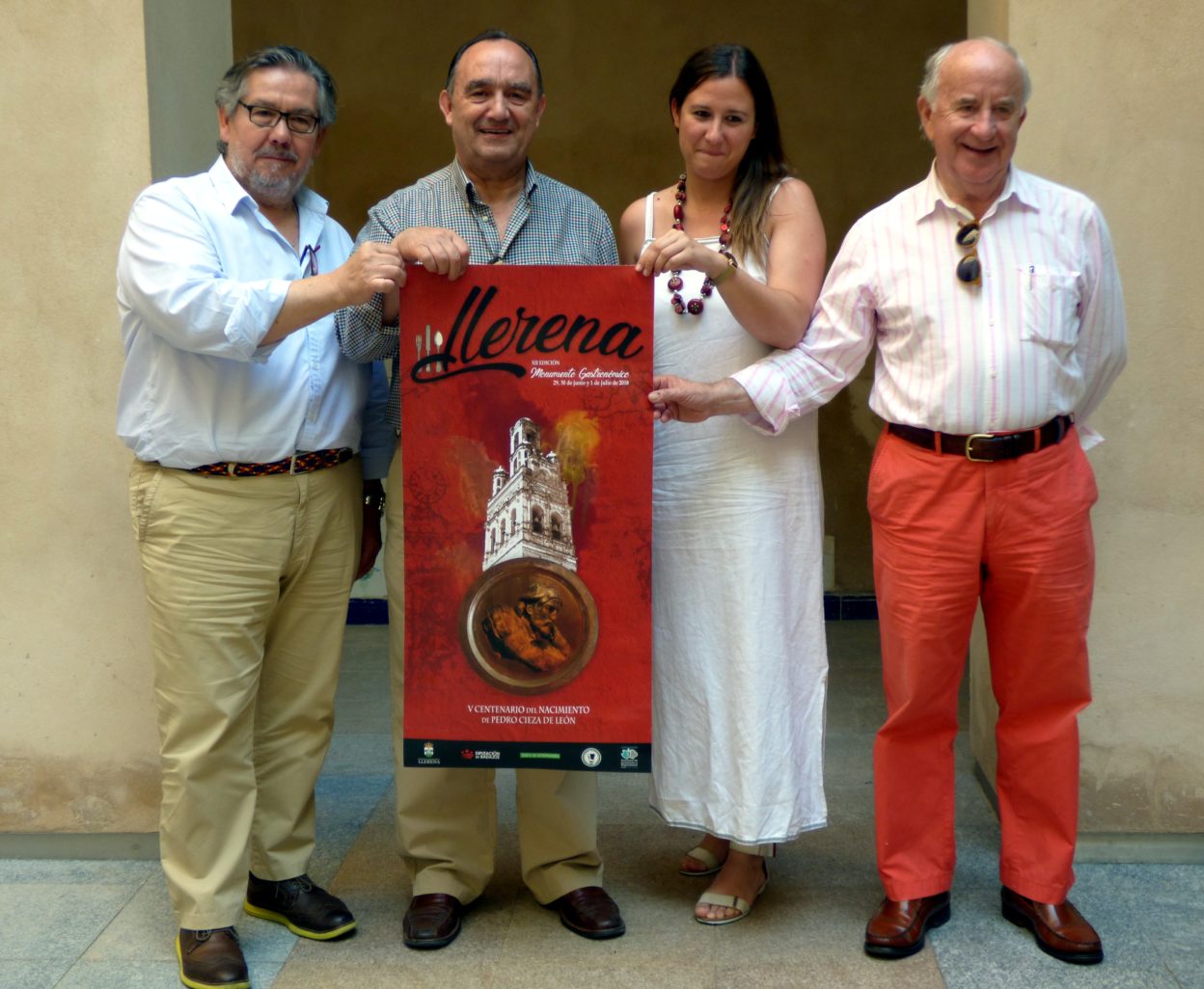 presentación en Badajoz Llerena, Monumento Gastronómico 2018