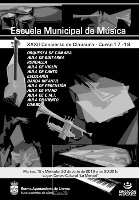 clausura curso 2017/2018 escuela municipal de música