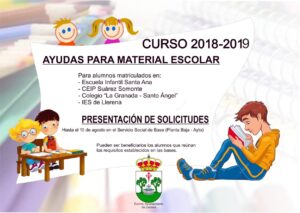 ayudas ayuntamiento de Llerena