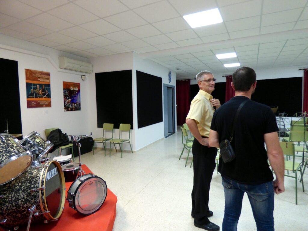 acondicionamiento acústico escuela de música de llerena