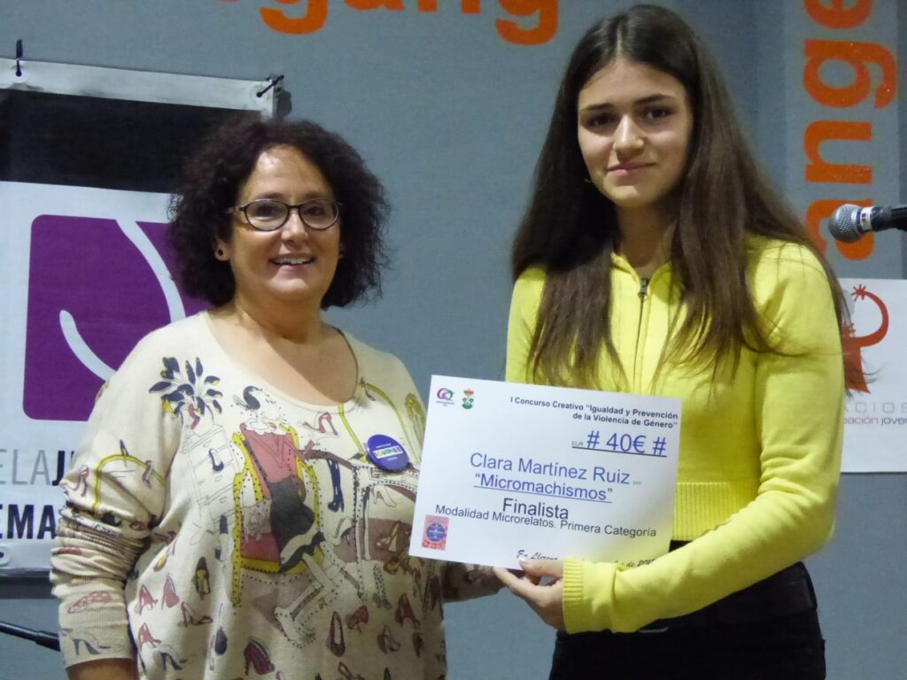 I concurso creativo contra violencia de género. Llerena.