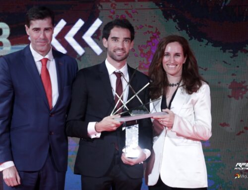 El llerenense Álvaro Martín Uriol proclamado  mejor atleta 2023 en la Gala del Atletismo Español