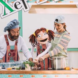 Espectáculo de la chef Pipa con Iñaki Díez Distribución en Llerena