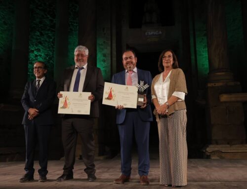 ´Jamón y Salud´, de Llerena, premiada en el 25  aniversario de los Premios Espiga de Caja Rural de Extremadura