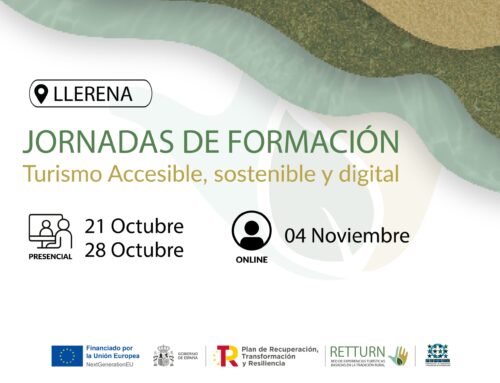 Formación presencial en Llerena sobre Turismo  accesible y sostenible en el marco de las Nuevas  Tecnologías