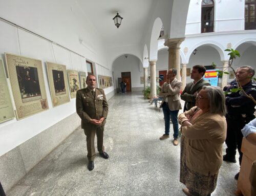 El Delegado de Defensa en Extremadura presenta en Llerena la exposición el legado español en los  Estados Unidos de América