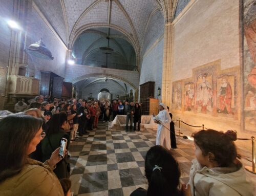 Visitas a las pinturas recuperadas de la Iglesia de Santiago en Llerena