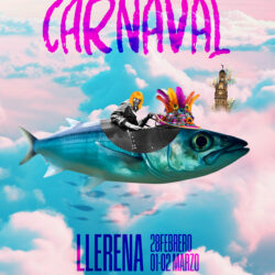 Cartel del Carnaval 2025 en Llerena