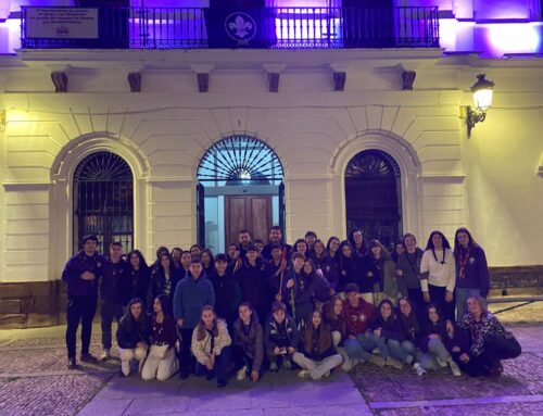 El grupo 402 La Granada celebró el Día del  Fundador del movimiento Scout