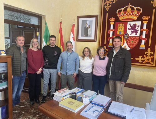 El IES de Llerena presenta al Ayuntamiento un nuevo proyecto Erasmus