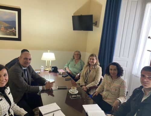 El TSJEX visita Llerena para preparar su curso de formación anual