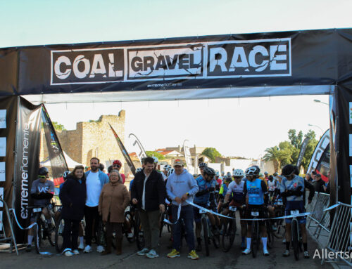 El ciclismo nacional de alto nivel se reúne en Llerena en el  Campeonato de España de Coal Gravel Race