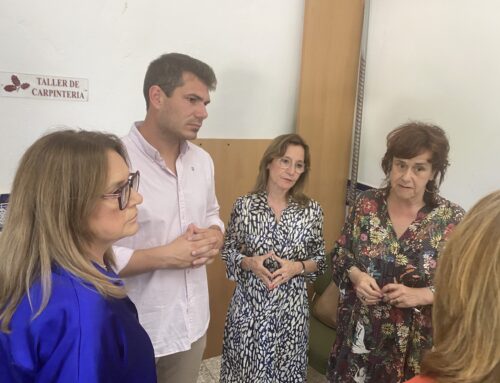 La Secretaria General de Empleo de la Junta visita el Programa Escala Llerena I
